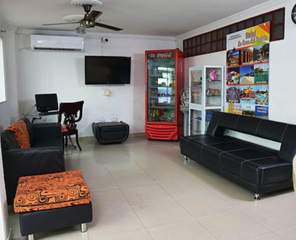 Hotel La Casa Del Turista Cartagena Eksteriør billede